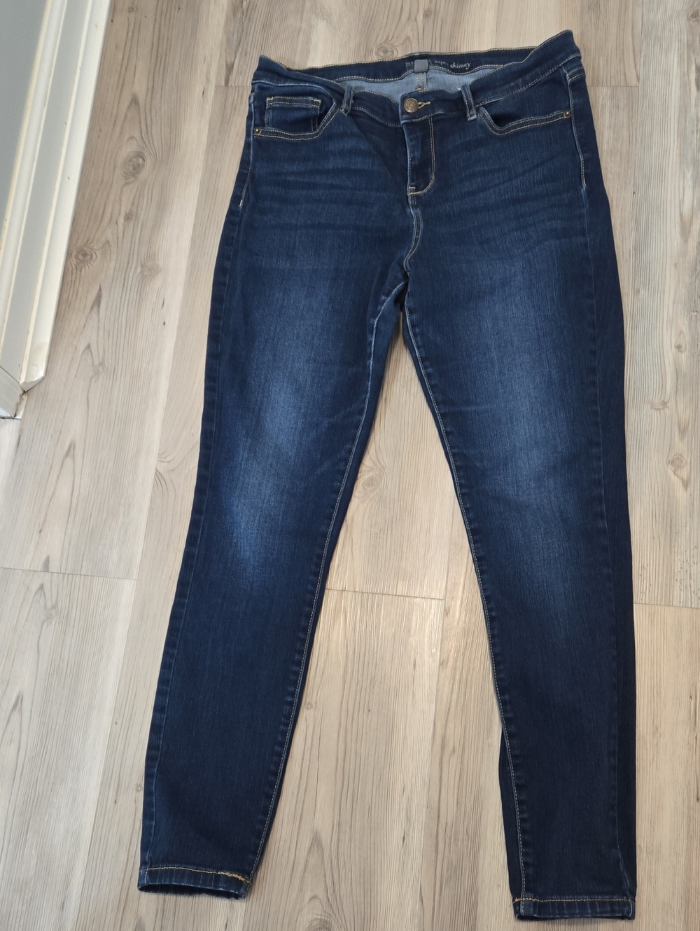 Soho Dark Indigo High-Rise Skinny Jeans